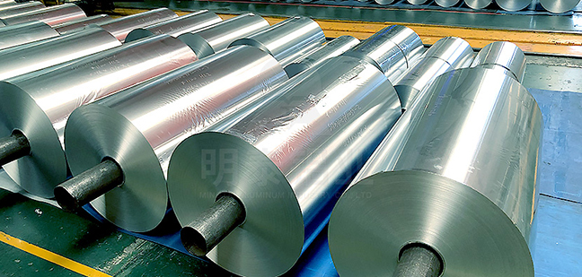 鄭州明泰實業公司的8011鋁箔用于餐盒料制作